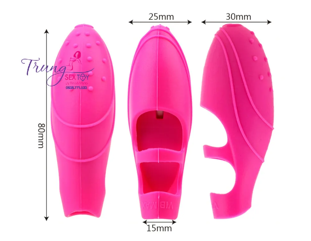 Mini Waterproof Finger Vibrator Soft Safe Foreplay Toy — Exceptional Design and Powerful Stimulation
