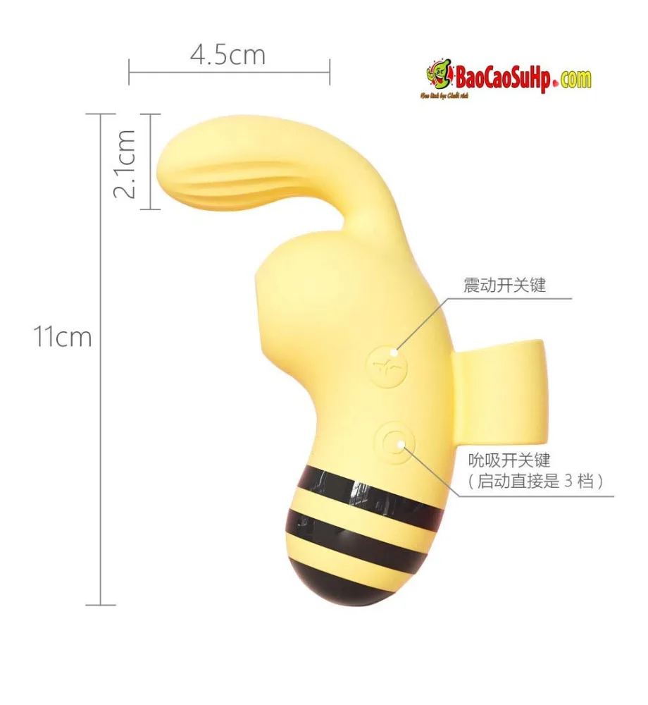 Namiya ZZ46 Yellow Bee G-Spot Vibrating Finger Stimulation — hình 7