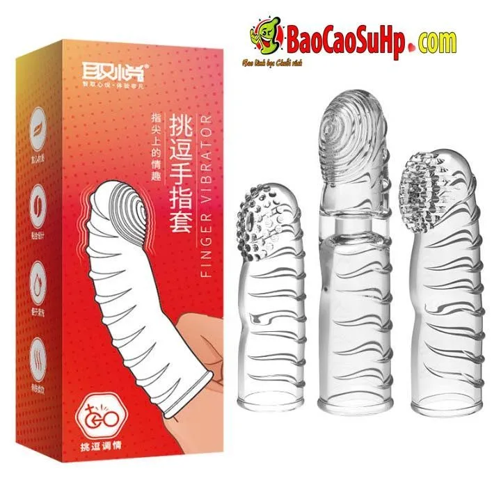 Mizzzee Dot Pull G-Spot Finger Vibrator Soft Silicone — hình 4