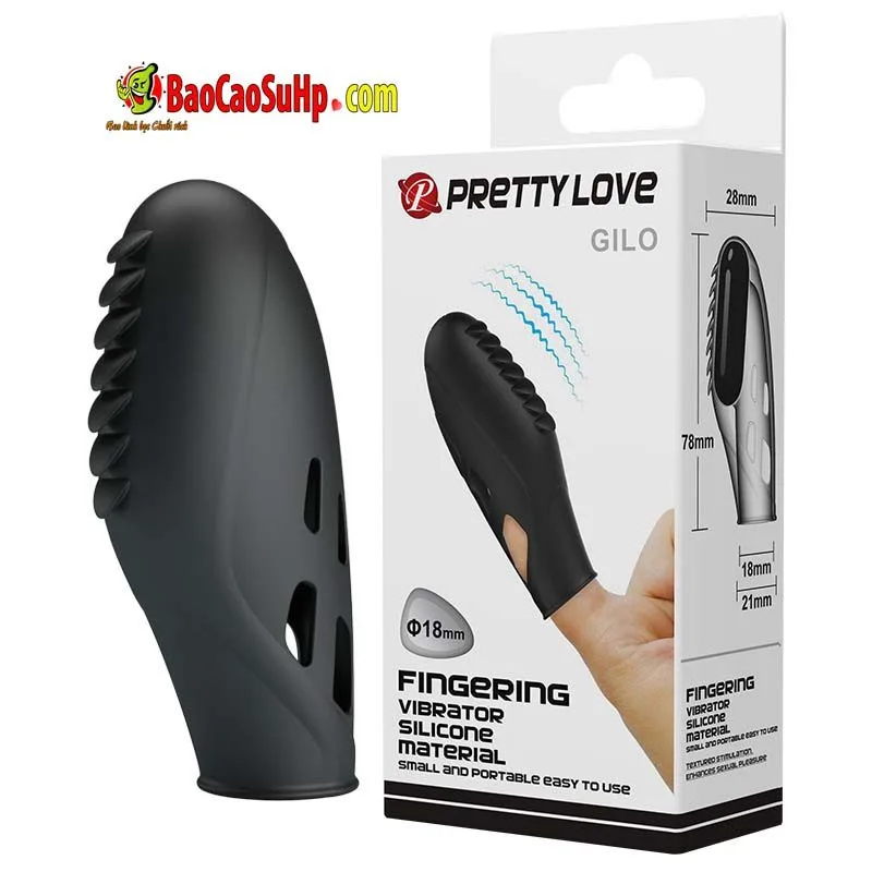 Prettylove Gilo Small Powerful Finger Vibrator Massage — hình 2