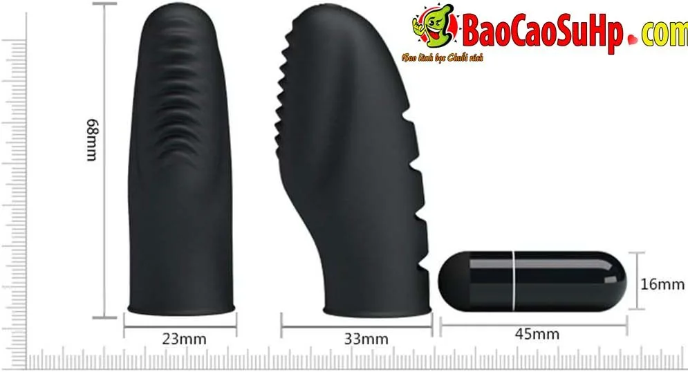 Prettylove Stanford Compact Finger Vibrator Deep Stimulation — hình 2