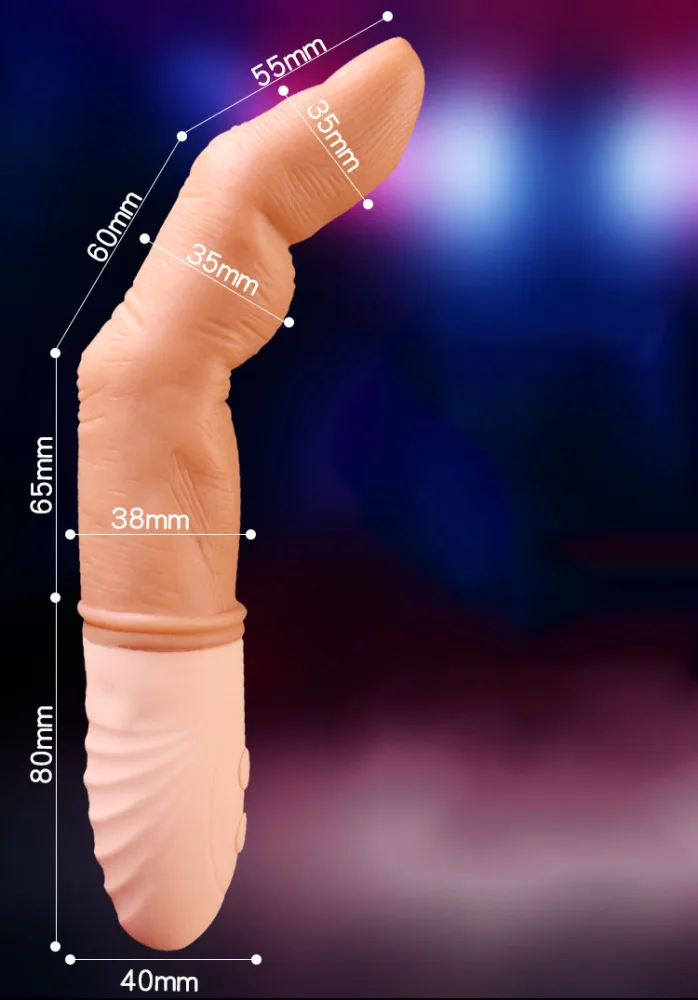 Silicone Finger Vibrator with Powerful Vibration and USB — hình 3