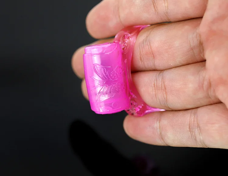 Love Ring Vibrator for Powerful Clitoral Stimulation & — Stretchy and Secure Fit for Any Finger