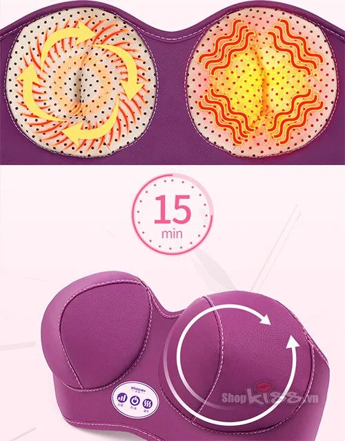 Heating Massage Bra Breast Growth Stimulator for Women — How It Works: Innovative Construction & Benefits