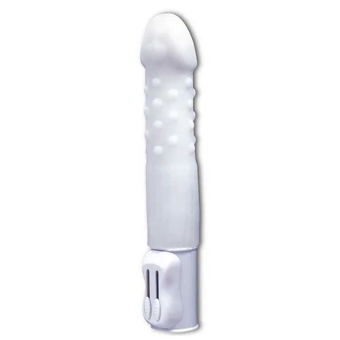 NPG Japan Ultra-Soft Bendable Silicone Vibrating Dildo — Enhanced Stimulation with Unique Silicone Beads