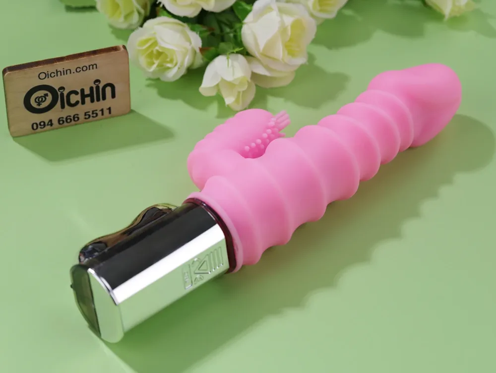 NPG Japan Ribbed Waterproof Vibrator Dual Motor Intense — Innovative Raised Ridge Design for Intense Stimulation