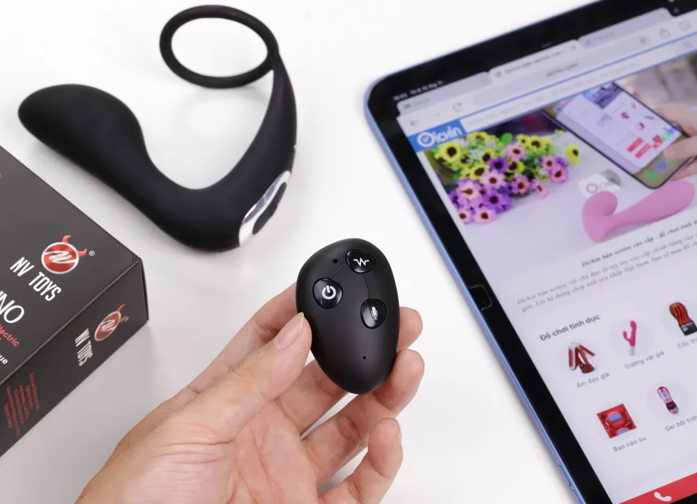 NVTOYS Juno Sound Sensor Vibrating Anal Toy Ergonomic Design — hình 3