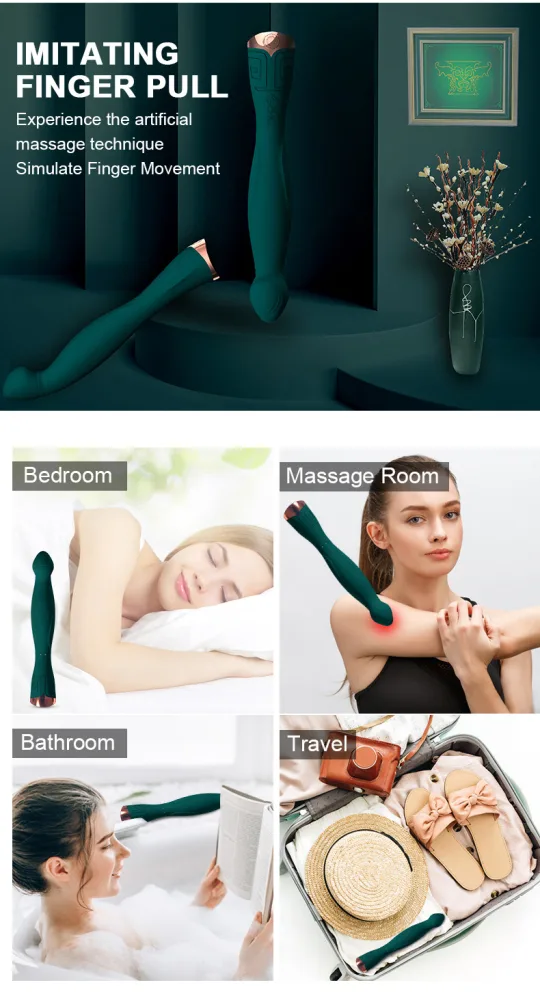 Sanxing AV Super Premium Silicone TPE Powerful Vibrator — hình 7