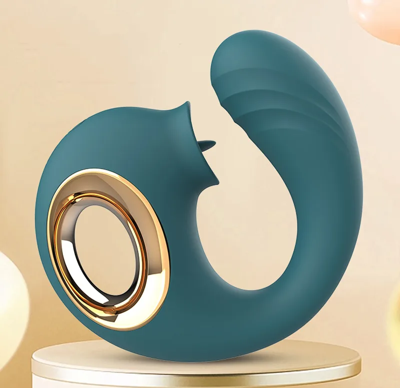 GC Dolphin Dual Head Vibrating Egg ABS Silicone Safe — hình 18