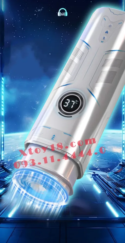 Ares High Tech Heated Suction Vibration Male Masturbator — hình 3