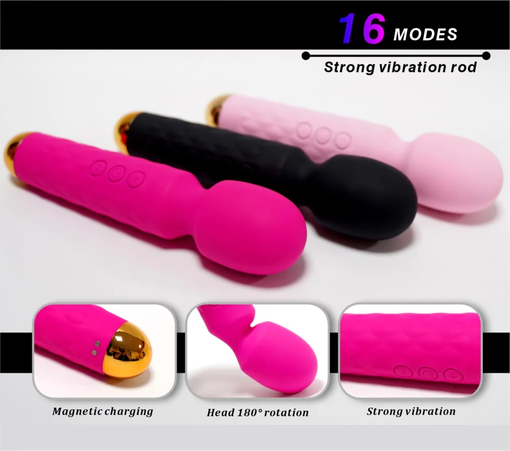 BOQIGSpotMassagerTPERechargeable16VibrationModes — Trusted Japanese Craftsmanship