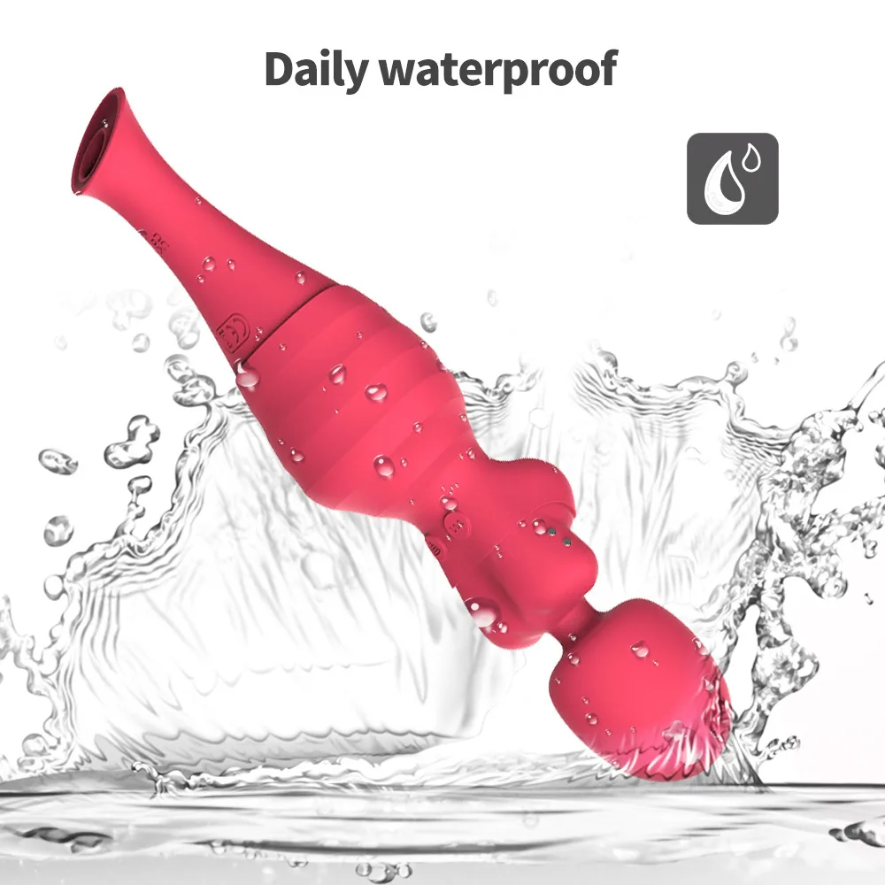 Freedom Goddess 2-Headed Multi-Function Silicone Vibrator — hình 10