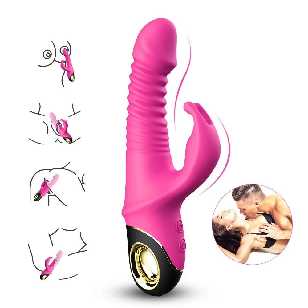 Adorime Multifunctional Silicone Vibrating Female Stimulator — hình 9