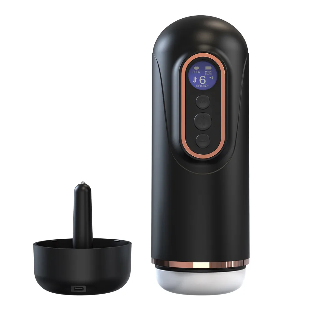 Doris automatic thrusting vibrating heated suction male — hình 14