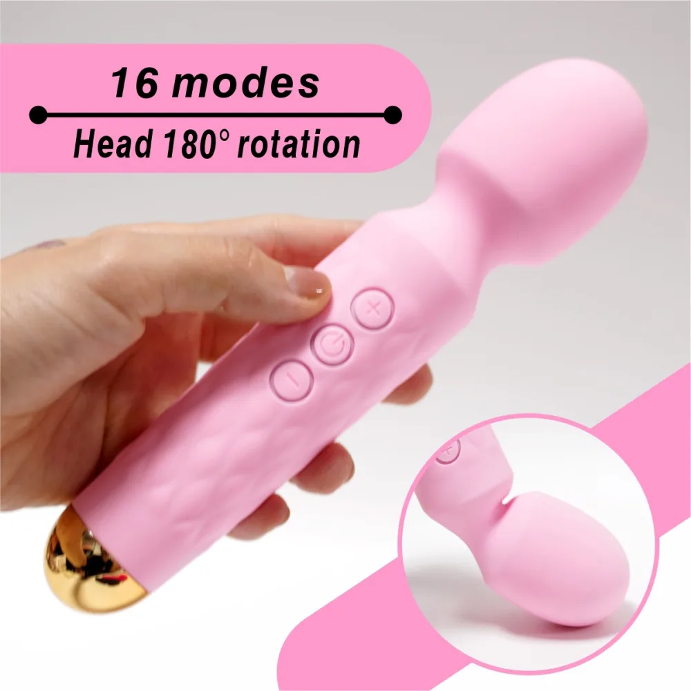 BOQIGSpotMassagerTPERechargeable16VibrationModes — hình 14