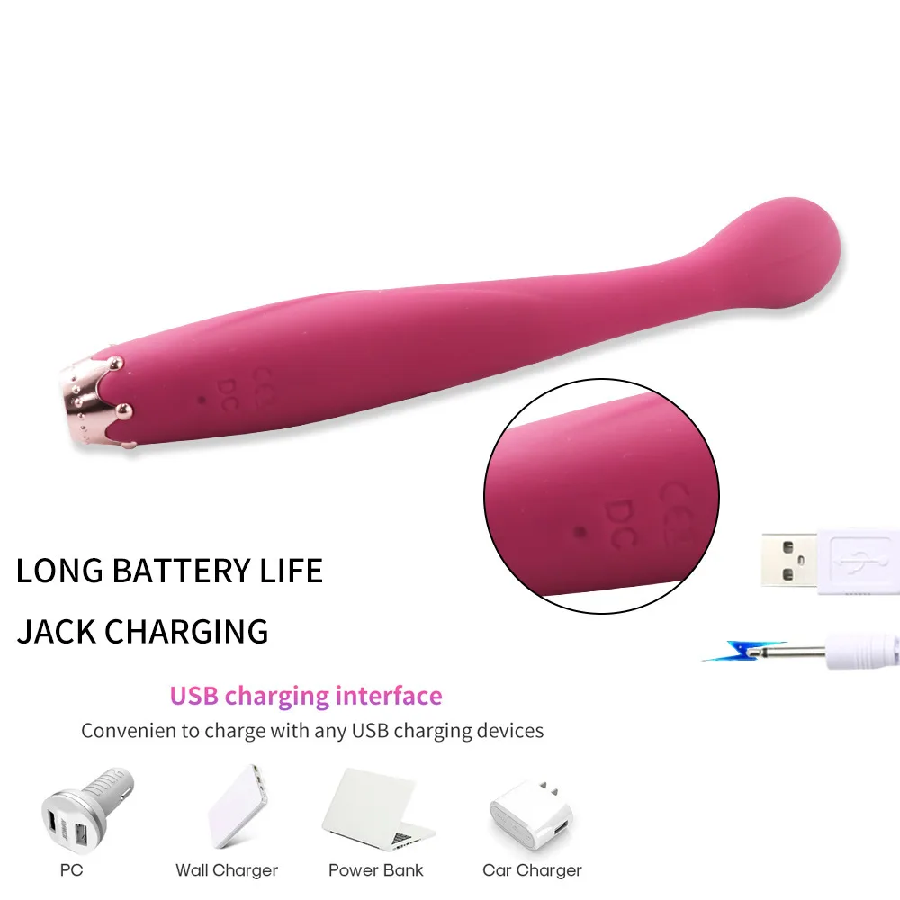 AV G-Spot Vibrator Powerful 9-Speed Waterproof Silicone — hình 5