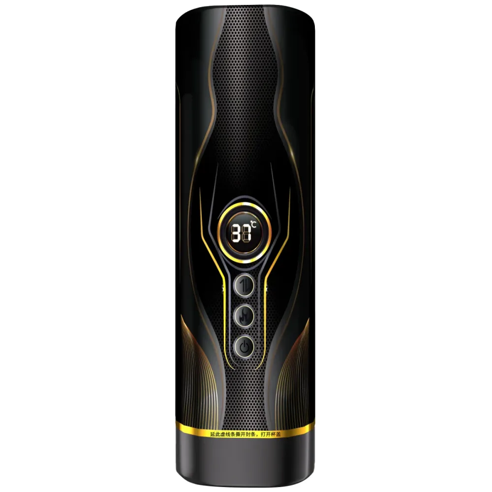 MECHA Heated Thrusting Vibrating Realistic Sex Masturbator — hình 20