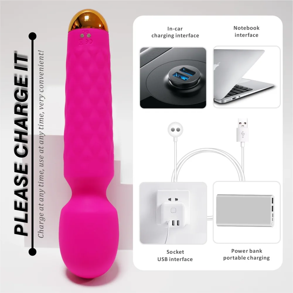 BOQIGSpotMassagerTPERechargeable16VibrationModes — hình 10