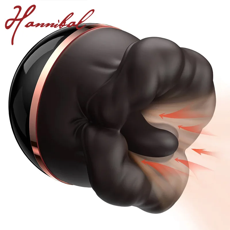 Hannibal Automatic Mouth Sex Toy Vibrate Lick Suck Premium — hình 21