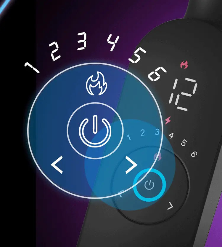 Laile Ares Premium G-Spot Heating Vibrator 12 Modes — With its quiet yet powerful motor, it runs continuously for