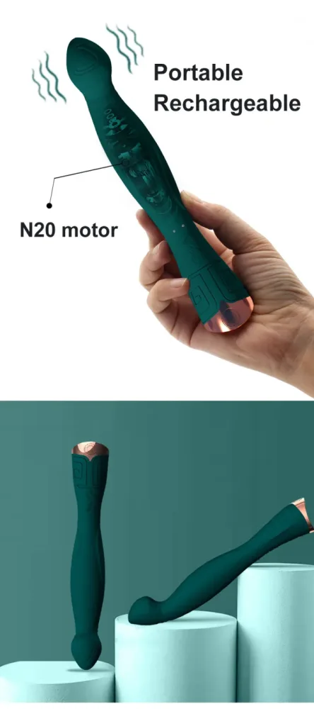 Sanxing AV Super Premium Silicone TPE Powerful Vibrator — hình 9