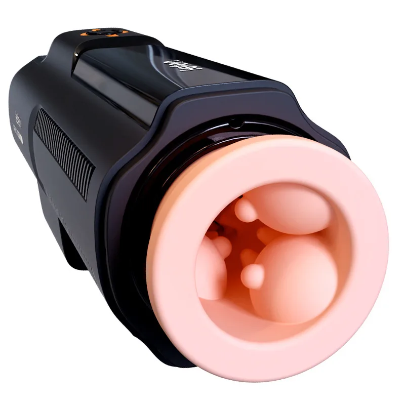 Gun King High-End Vibrating Sucking Talking Male Masturbator — hình 34