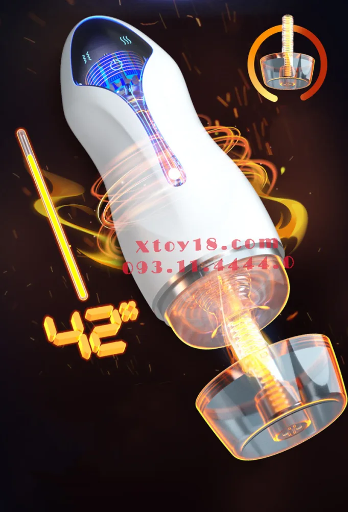 Small Universe Masturbator Mute Squeeze Warmth 12 Mode — hình 6