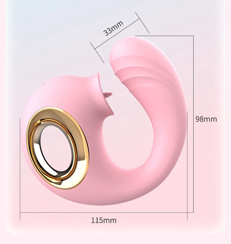 GC Dolphin Dual Head Vibrating Egg ABS Silicone Safe — hình 15