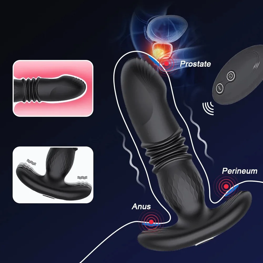 Premium Anal Massager for Gay Men Soft Silicone — hình 5