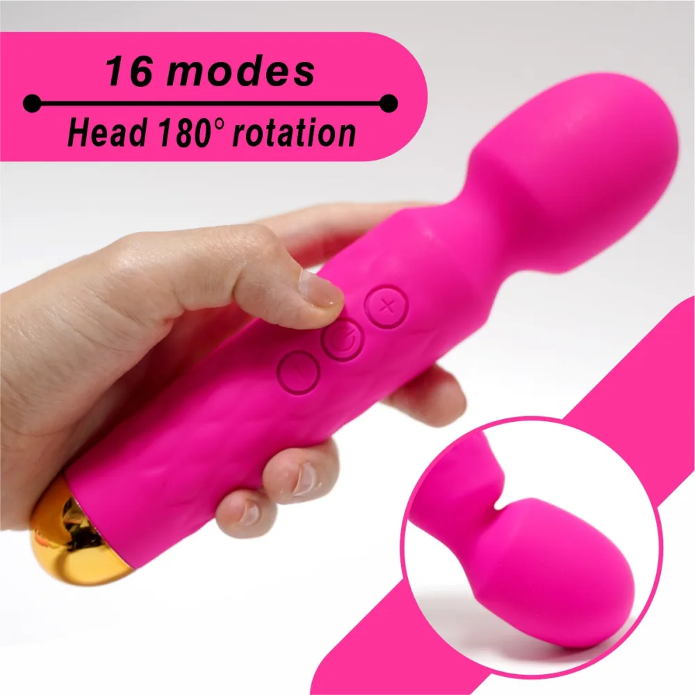 BOQIGSpotMassagerTPERechargeable16VibrationModes — hình 16