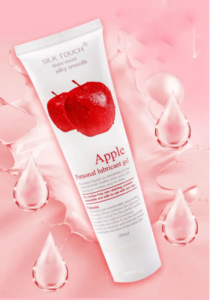 Love Kiss Apple Scented Lubricant Gel For Smooth Sexy Play — hình 2