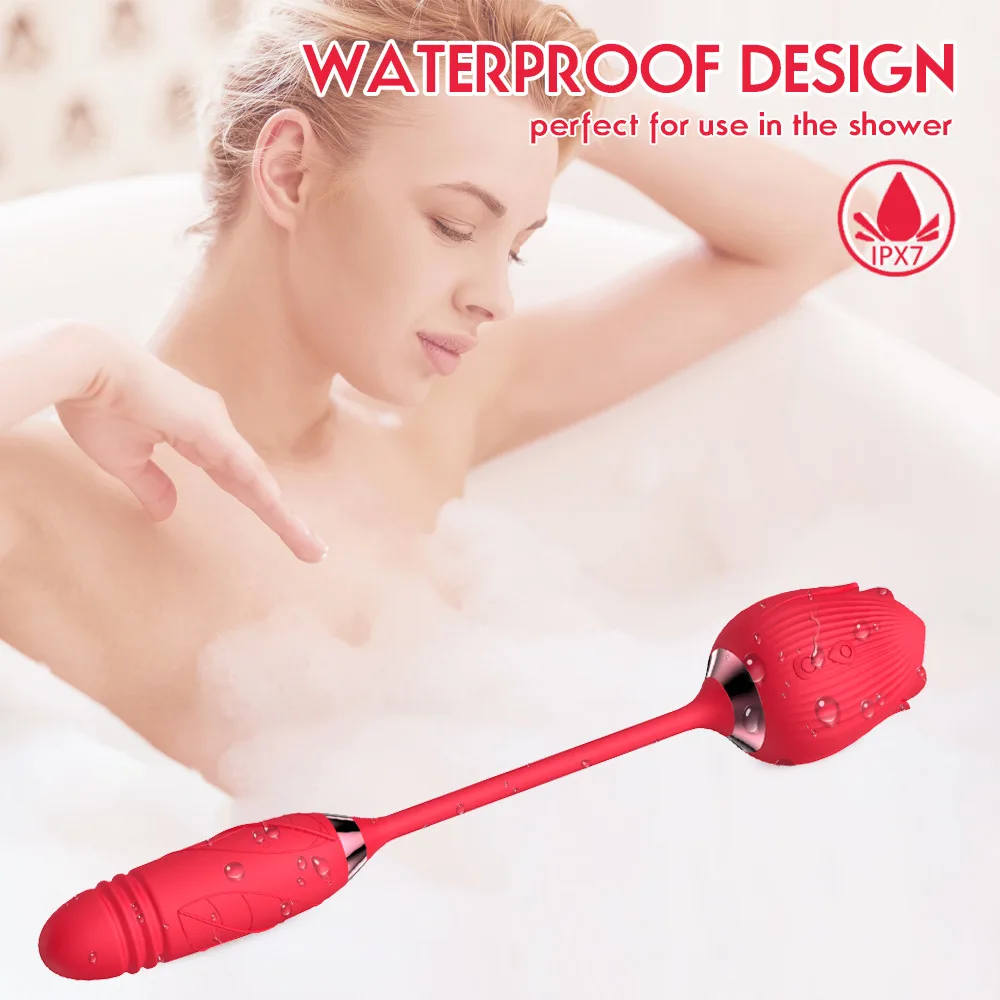 OULEINA Premium 2-Head Vibrator Egg Vibration Thrust — hình 6