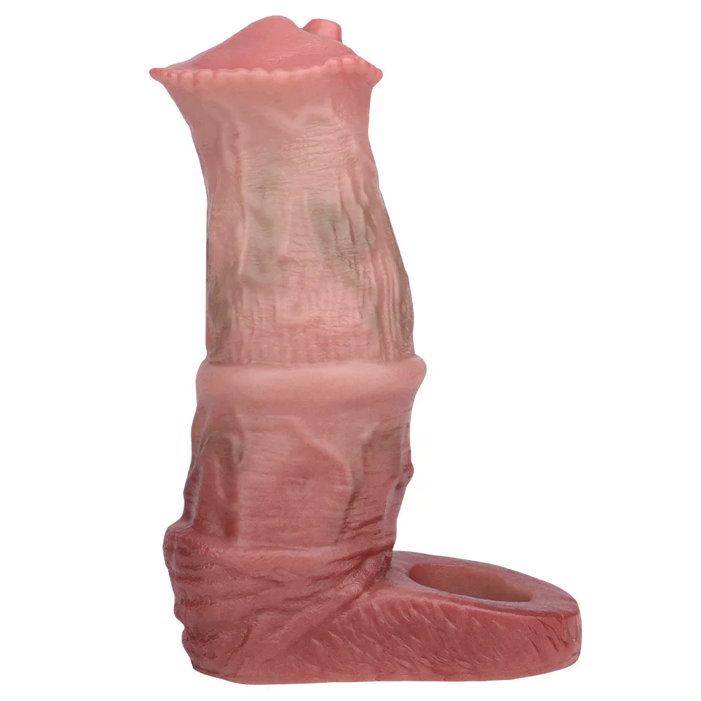 Soft Medical Silicone Horse Dildo with Strap — hình 6