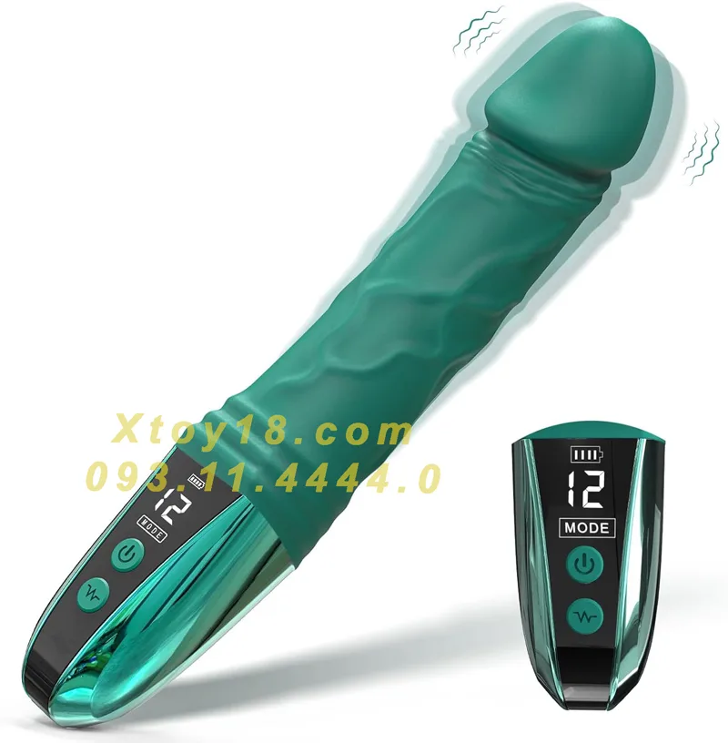 Lesley premium vibrating dildo, 19.5cm medical grade — Superior Specifications for Ultimate Satisfaction