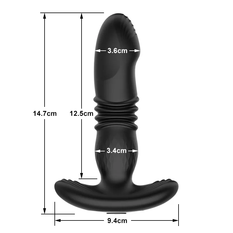 Premium Anal Massager for Gay Men Soft Silicone — hình 13