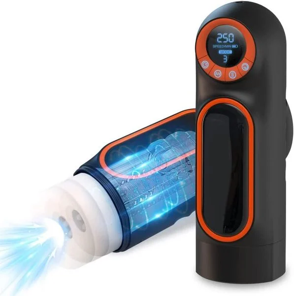 ADVENTUBER Automatic Thrusting Suction Vibrator — Premium Materials and Design for Realistic Sensations