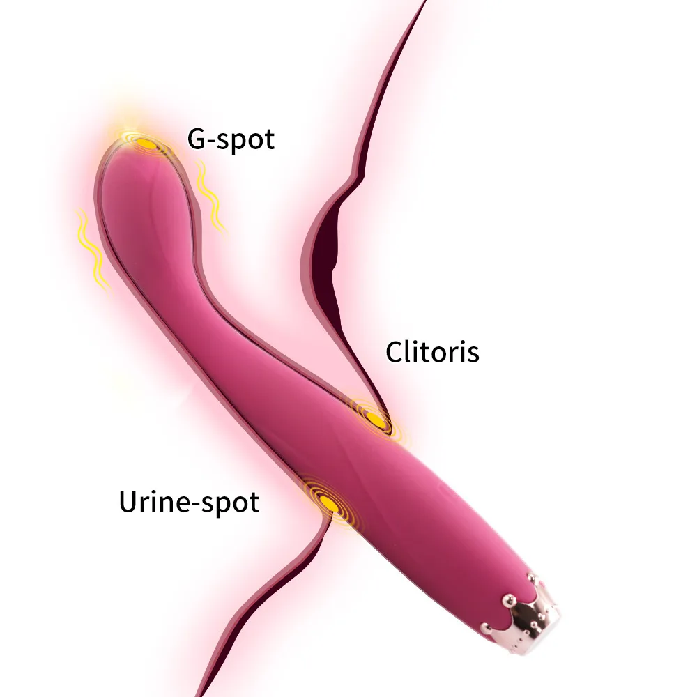 AV G-Spot Vibrator Powerful 9-Speed Waterproof Silicone — hình 2