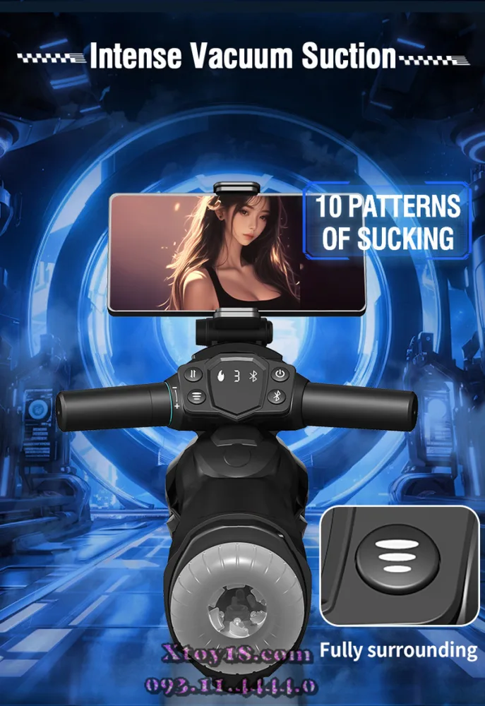 BANDO Automatic Bluetooth Heated Suction Masturbator — hình 8