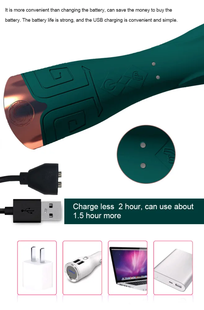 Sanxing AV Super Premium Silicone TPE Powerful Vibrator — hình 8