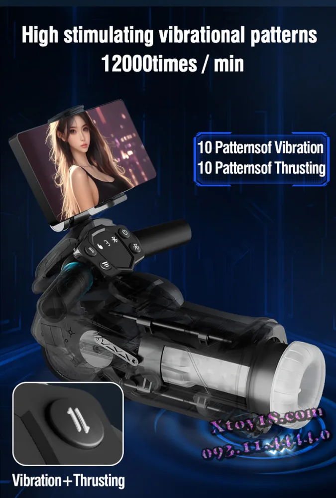 BANDO Automatic Bluetooth Heated Suction Masturbator — Buy now and elevate your self-pleasure experience to