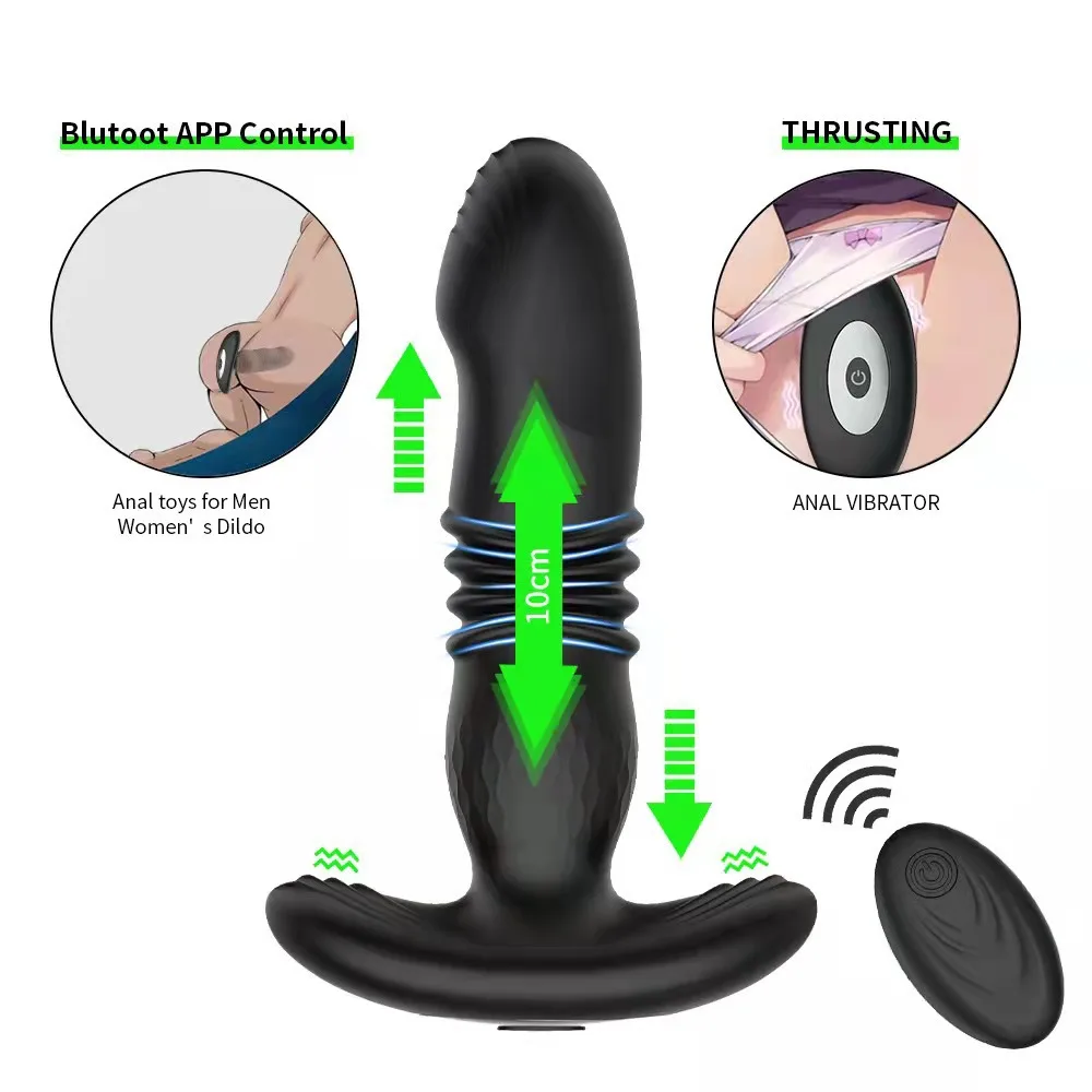 Premium Anal Massager for Gay Men Soft Silicone — hình 6