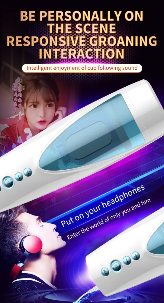 FOX 4-in-1 Auto Heat Suction Male Masturbator — hình 11