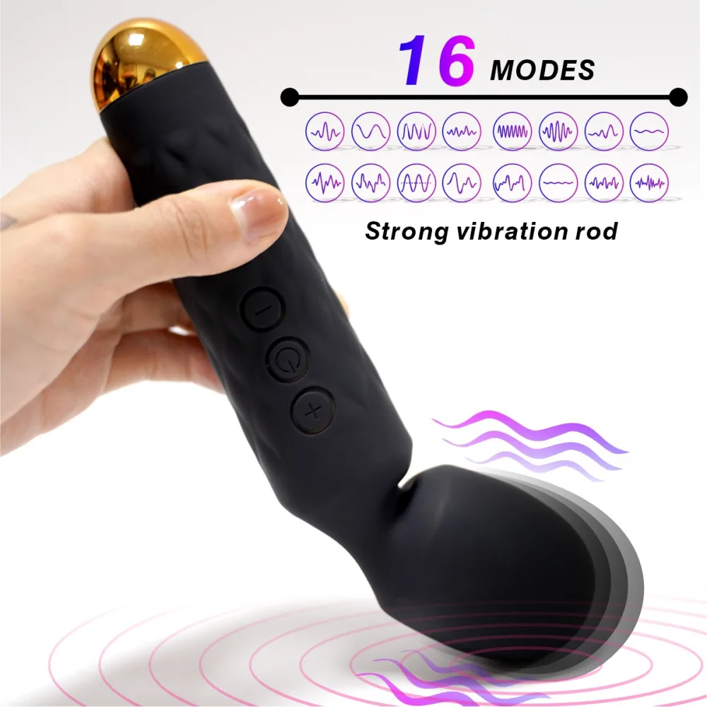 BOQIGSpotMassagerTPERechargeable16VibrationModes — hình 12