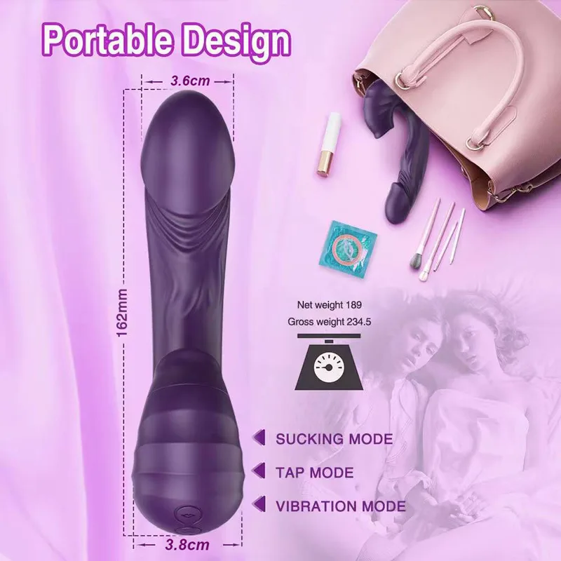 Rockchip Queen High-End G-Spot Massage 2-Head Vibrator — hình 9