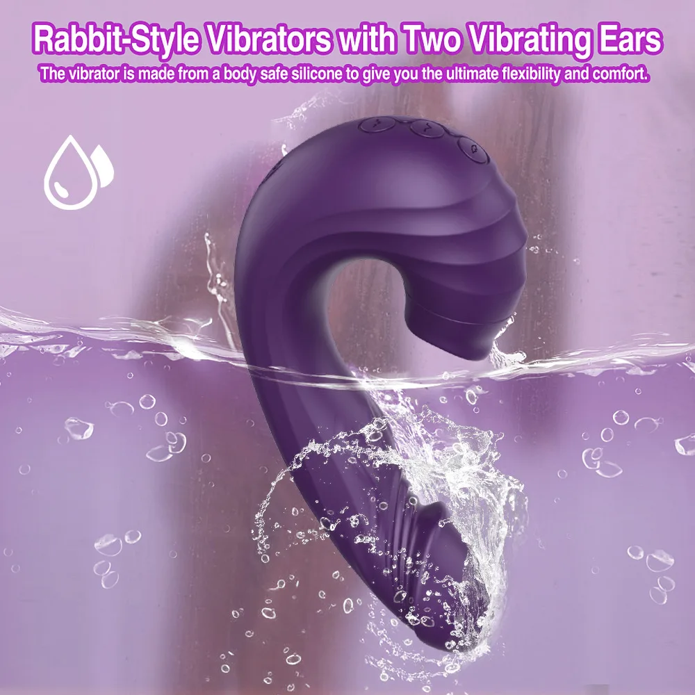 Rockchip Queen High-End G-Spot Massage 2-Head Vibrator — hình 6