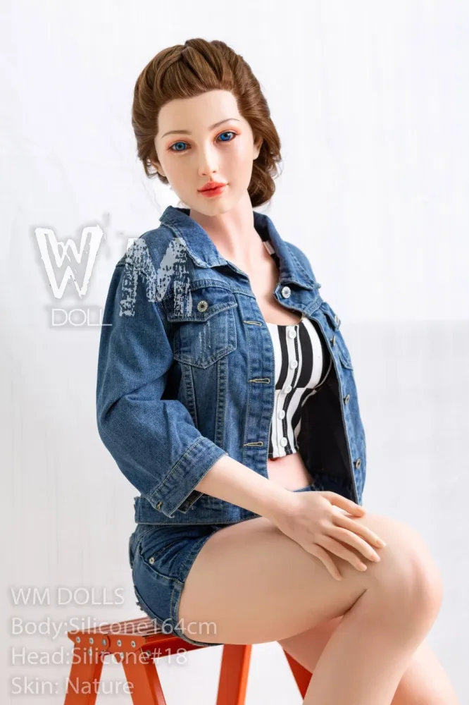 WM Dolls May 164cm Realistic High Quality Silicone Sex Doll — hình 3