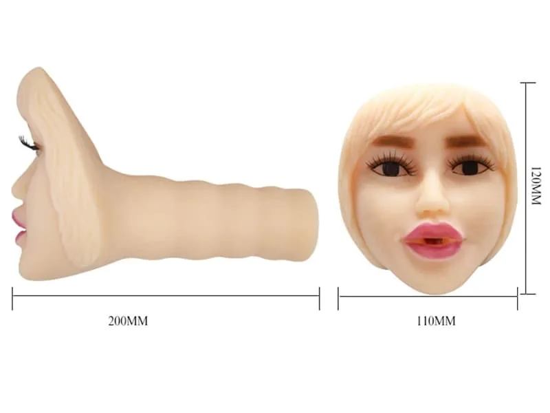 Oral Lady Premium Oral Massager Realistic Mouth Toy SHP1042 — hình 4