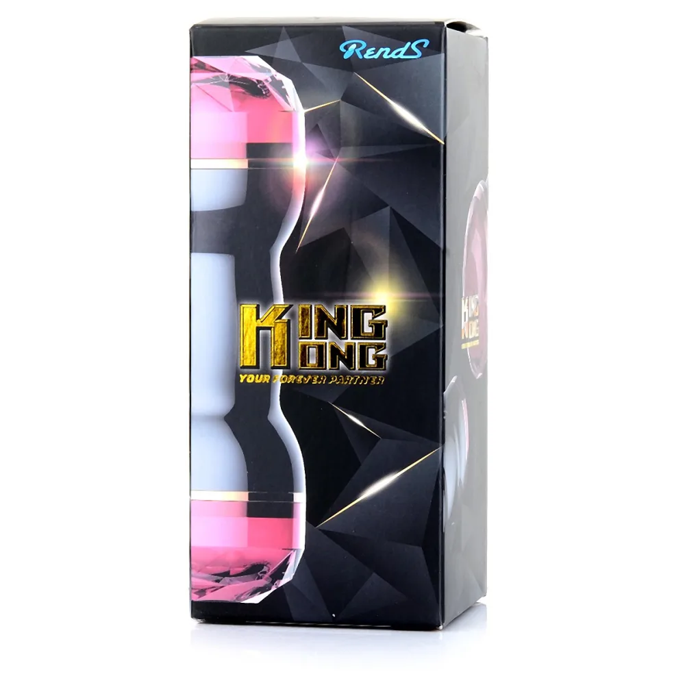 Reads King Kong Double-Sided Masturbation Cup Male Toy — This premium male sex toy is expertly designed to provide a