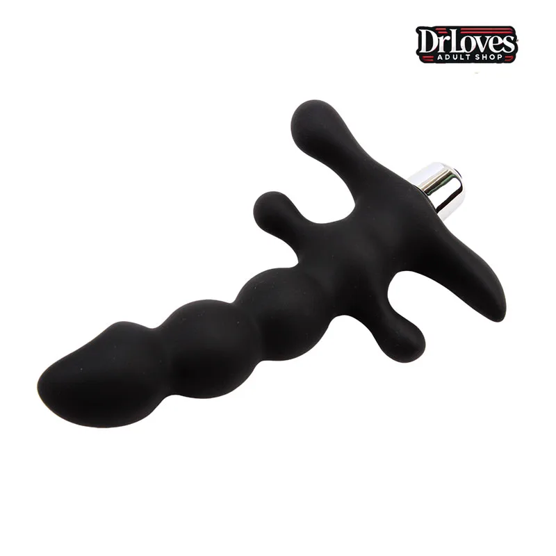 Chisa Perfect Grip Prostate Massager Vibrating Soft Silicone — hình 2