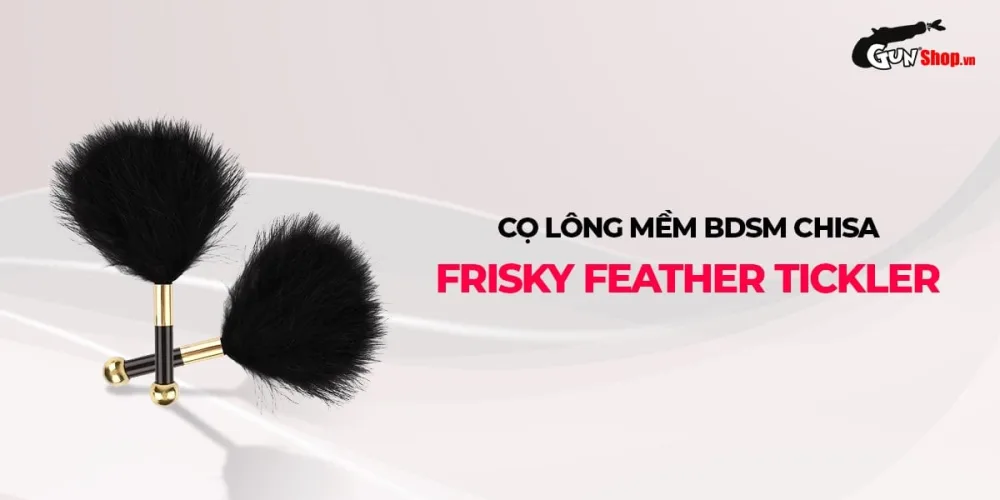 Chisa Frisky Feather Tickler Soft BDSM Sensual Toy — Product Specifications